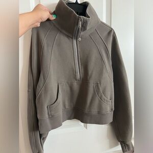 Lululemon quarter zip scuba worn few times